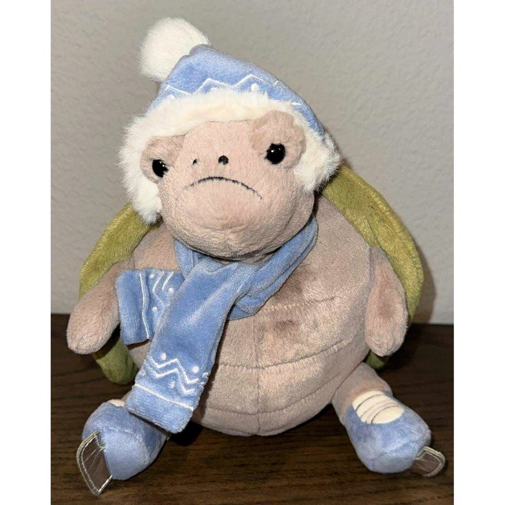 Jellycat Timmy Turtle Skating Plush Stuffed Animal AUTHENTIC w/Dust Bag NWT